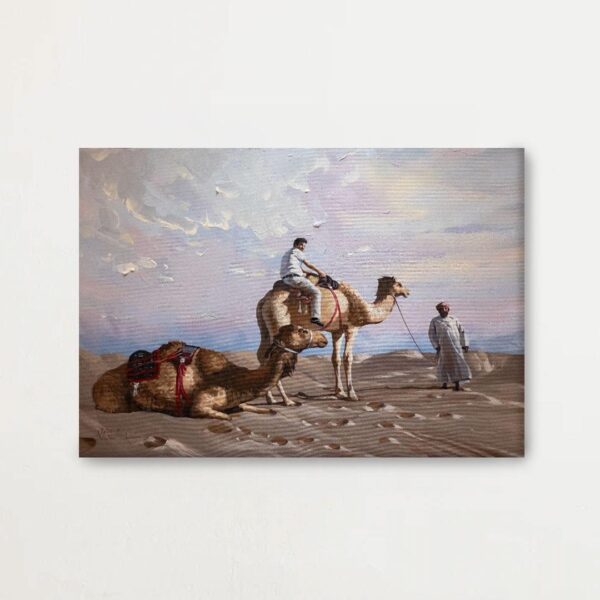 The camel’s unwavering journey
