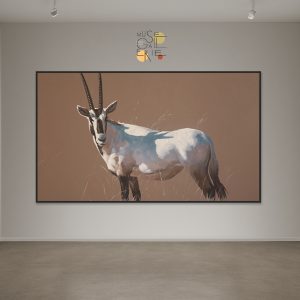 Art035 Omani White Oryx