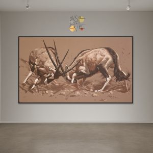 Art038 Fighting Oryx